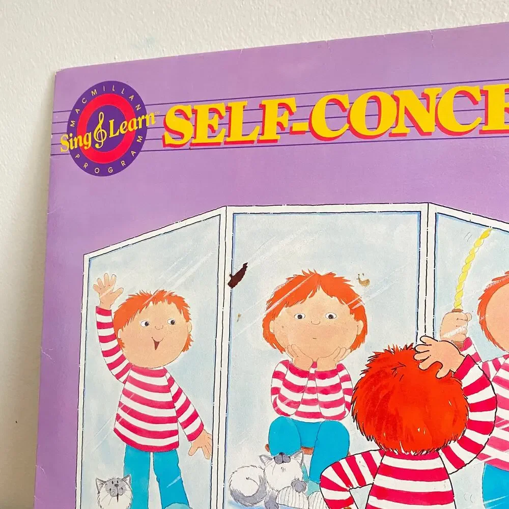 Vintage 1987 Self-Concept Sing & Learn Vinyl Record